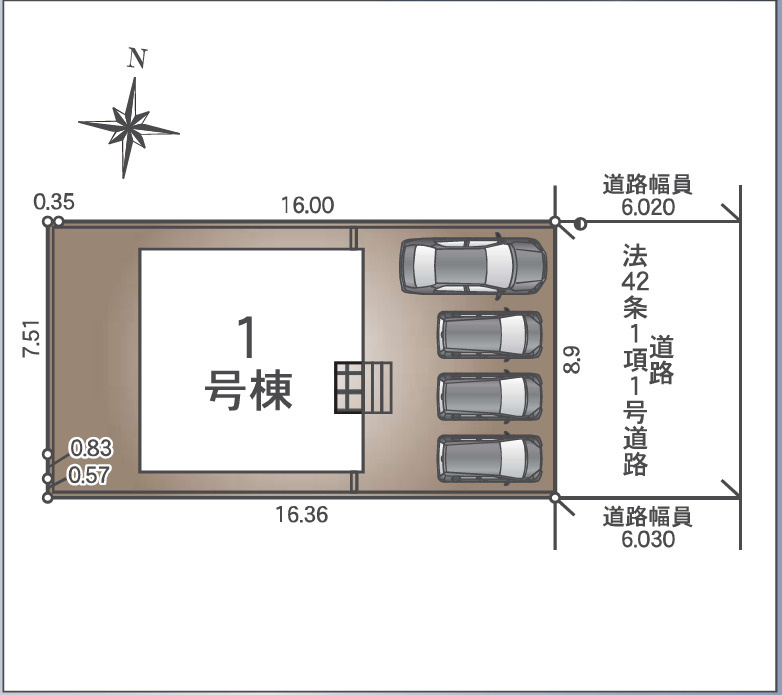 駐車場4台可能です！