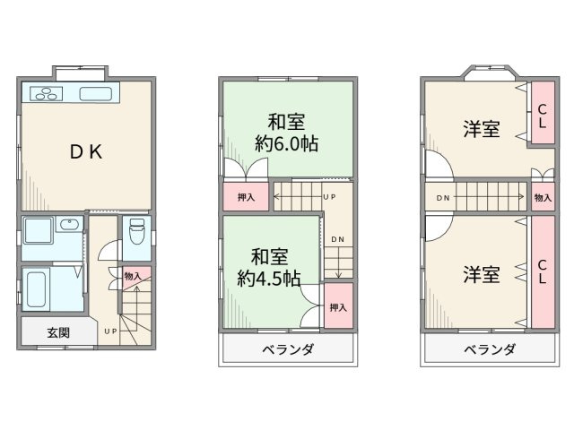 間取り：328000633649