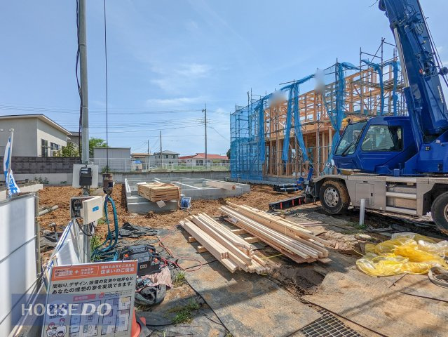【現地写真】建築中。
