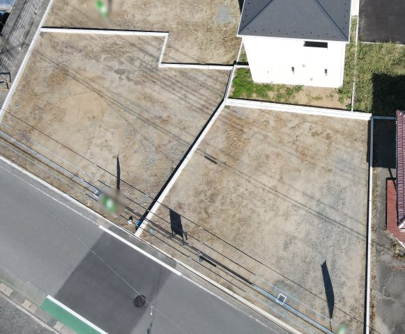 【笛吹市石和町川中島区画① 売地の外観】