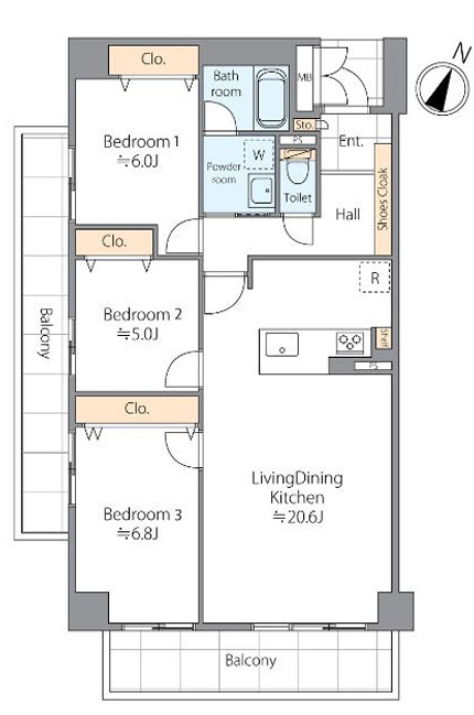 間取り：328000624781