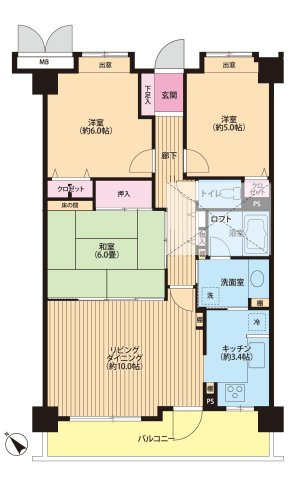 間取り：312001322059
