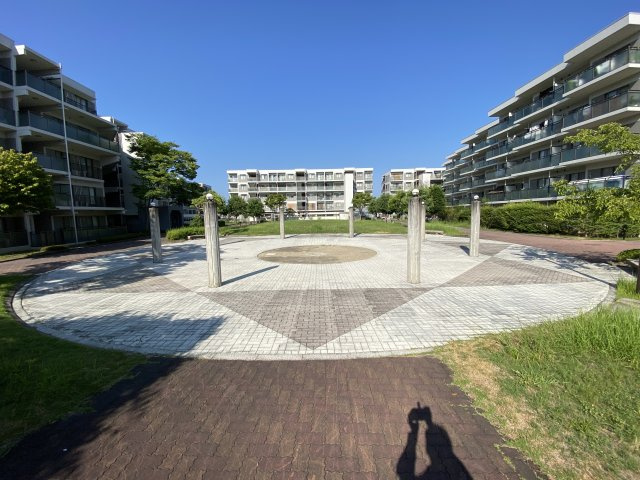 マンションインナーコート（中庭）です