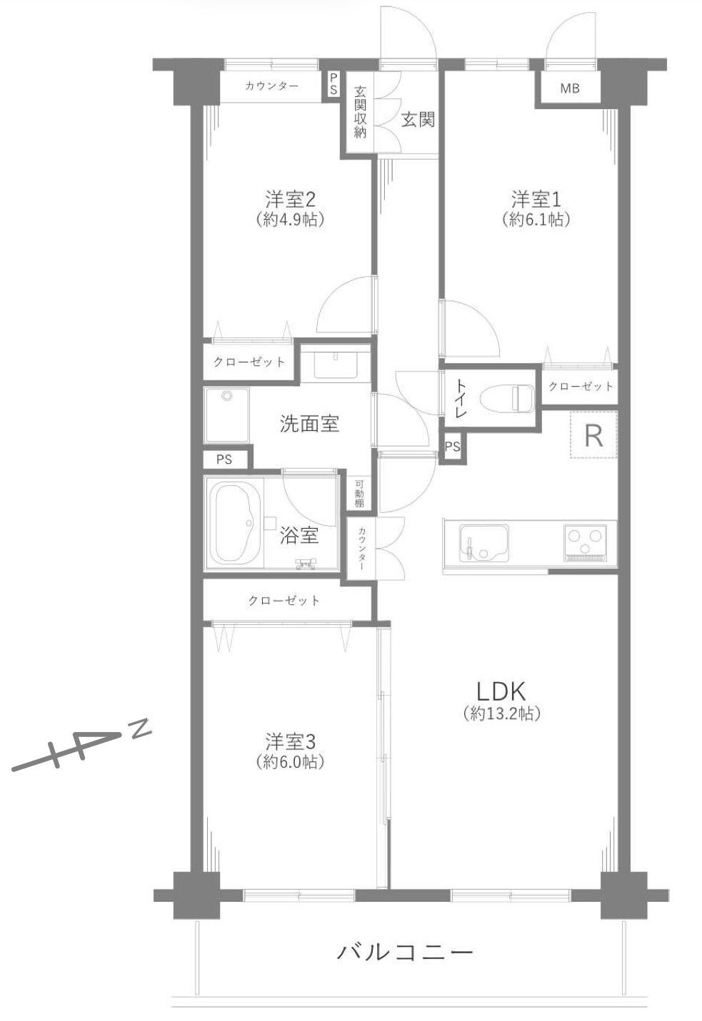 間取り：312001307181