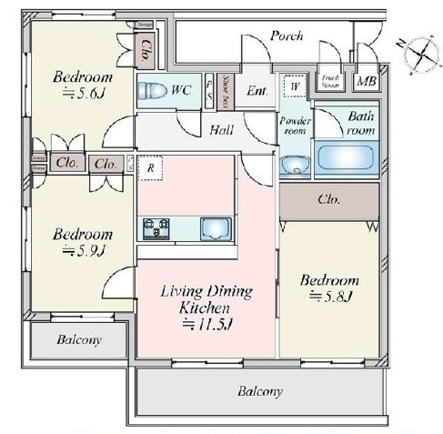間取り：313004655762