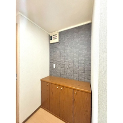 整理整頓しやすい玄関収納で、玄関まわりもスッキリ！