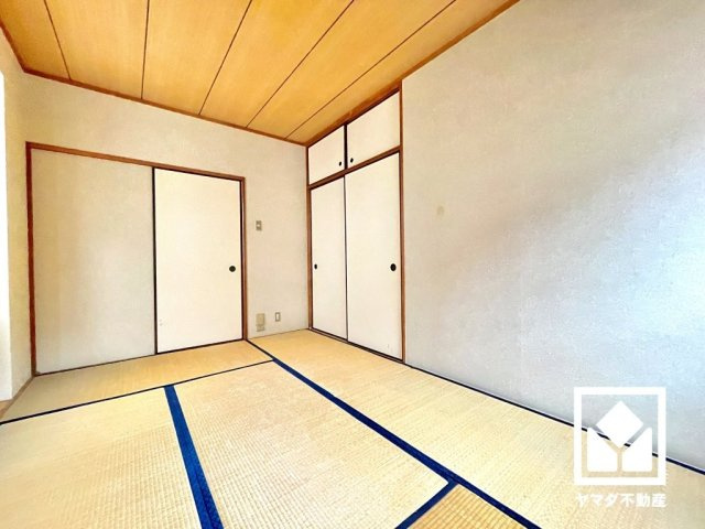 約6.5帖の和室です。お子様のお部屋などにも丁度良い広さです。独立したお部屋なのでプライベートな時間をゆったり過ごせそうです。