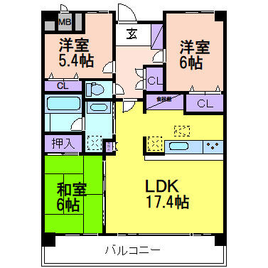間取り：309000093837