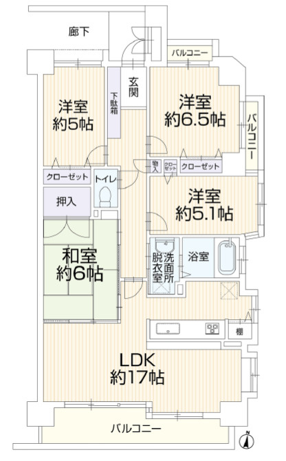 間取り：323000520425