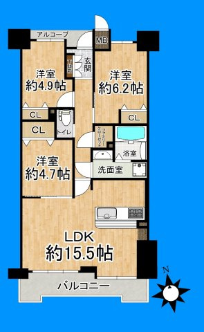 間取り：327002347899