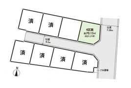 川崎市川崎区浅田の土地の間取り