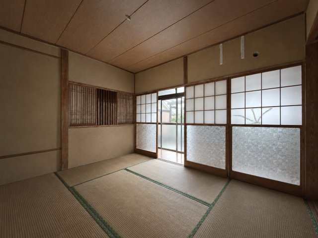 和室がひろがる居住スペース