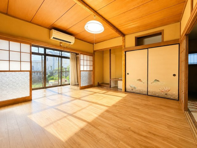 ゆったりとした居間です