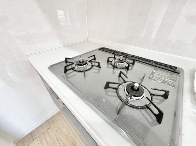 お掃除が楽チンなガスコンロです。