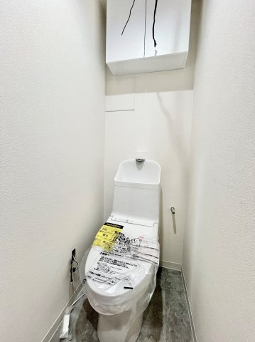 ゆったりとした空間のトイレです