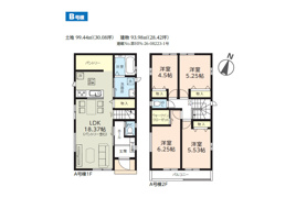 船橋市松が丘2丁目　新築戸建の間取り
