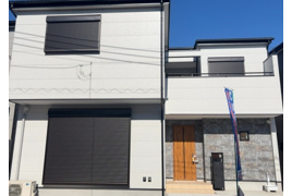 相模原市緑区二本松の新築戸建ての外観