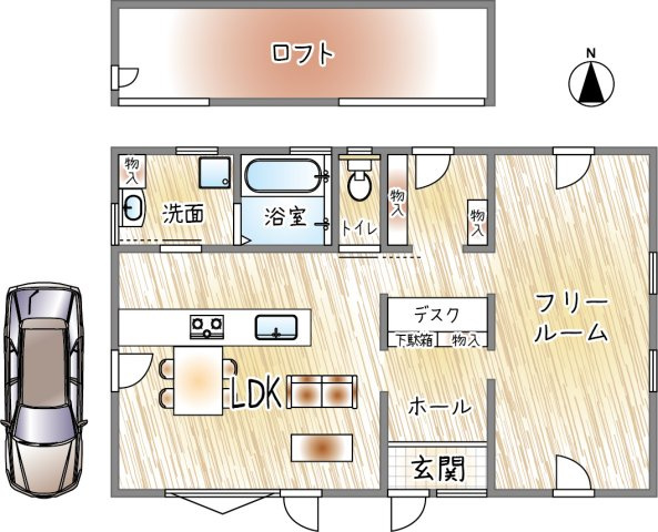 間取り：328000633684