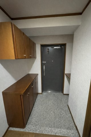 シンプルで使いやすい玄関です