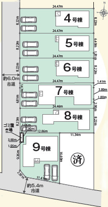 2台並列駐車可能！ゆったりスペースで、駐車も楽ちん♪
