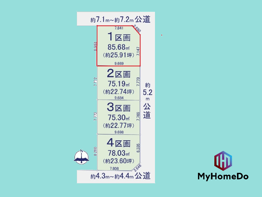 区画図：323000504548