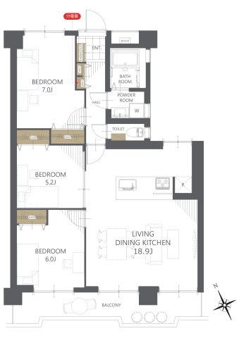 間取り：324000021653