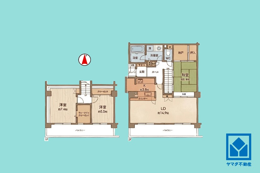 間取り：328000627350