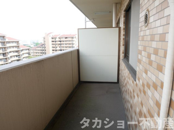 【ヴィルフォーレ稲毛6番館のバルコニー】