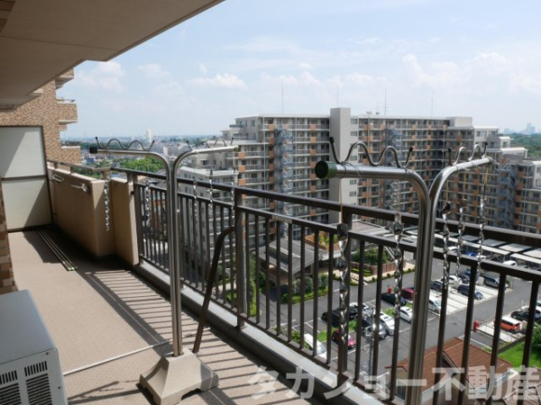 【ヴィルフォーレ稲毛6番館のバルコニー】