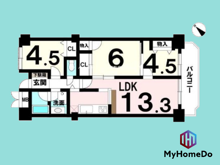 間取り：323000522067