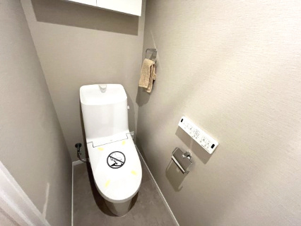 トイレもきれいです