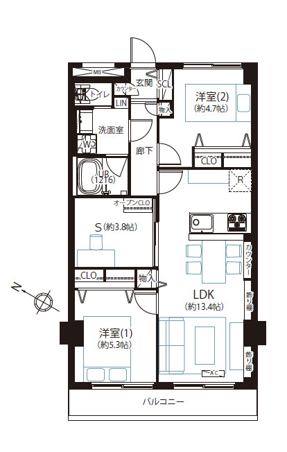 間取り：314002765212