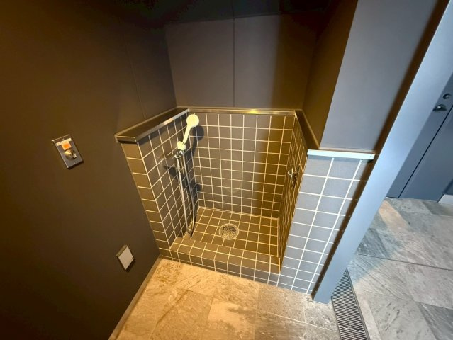 【ペット足洗い場】お出かけの後、ペットをきれいにケアしてからお部屋へ戻れます。