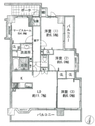 間取り：311002427438