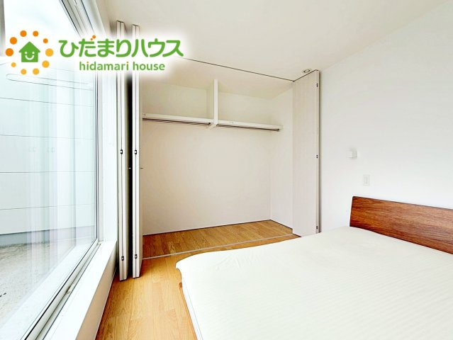 クローゼットタイプの収納は荷物がどこにあるかすぐに見つかります！