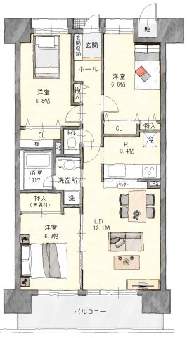 間取り：324000024301