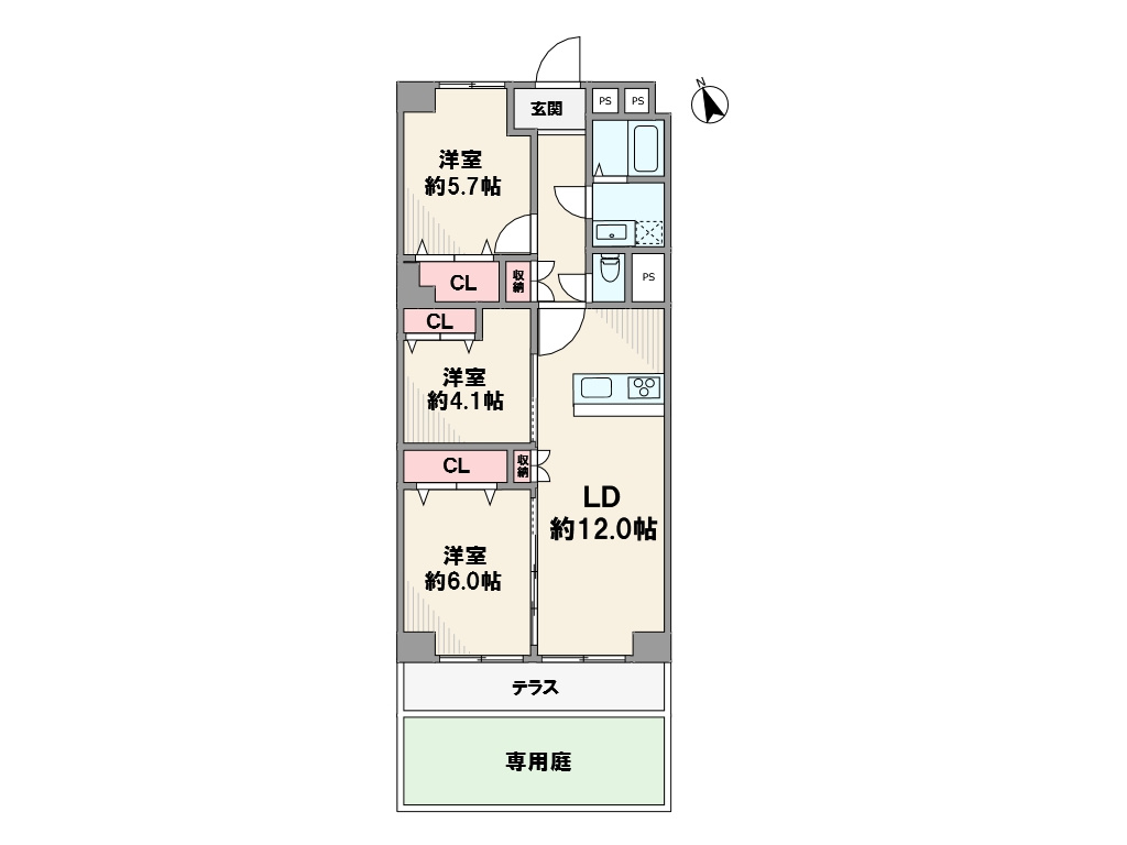 間取り：328000671652