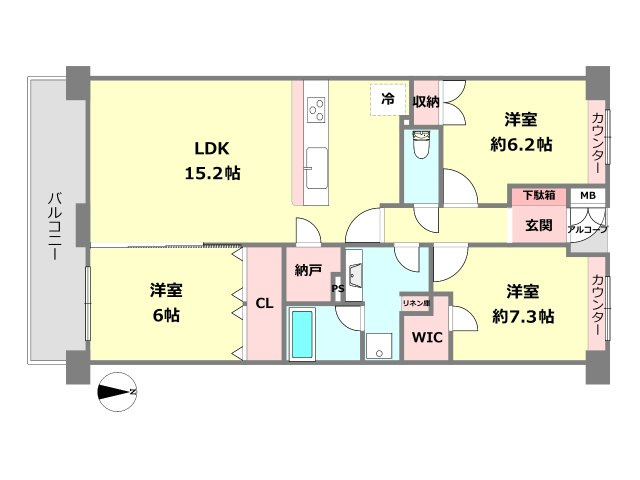 間取り：328000683152