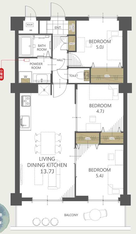 間取り：313004636244