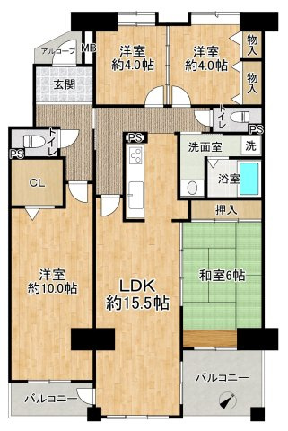間取り：313004837748