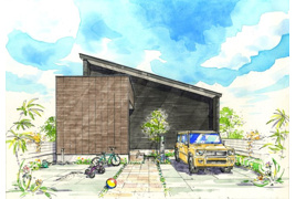 ヴェロニカ中根新田の外観