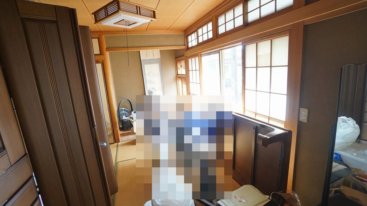 ◎1Ｆの6帖の和室　※残置物は撤去予定です