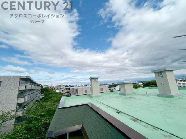 最上階につき開放的な景色が楽しめます。