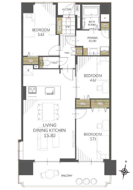 間取り：334000239289