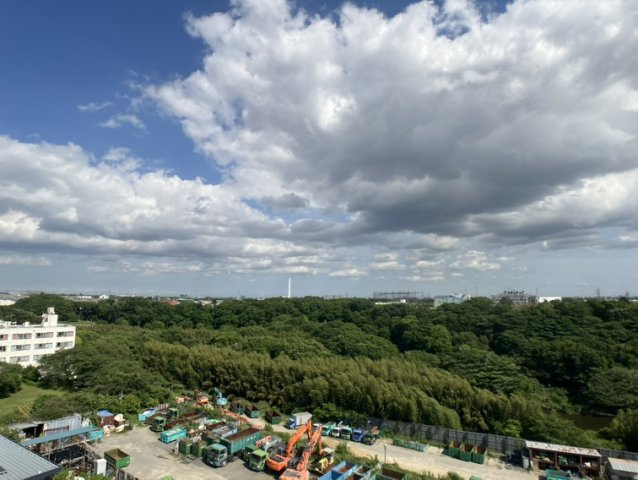 バルコニー眺望