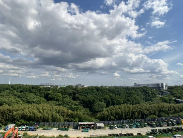 バルコニー眺望