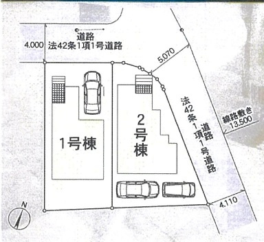 区画配置図