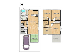 守口市八雲西町の間取り