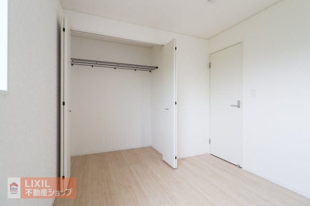【収納】現地完成写真。しっかり収納がついております！