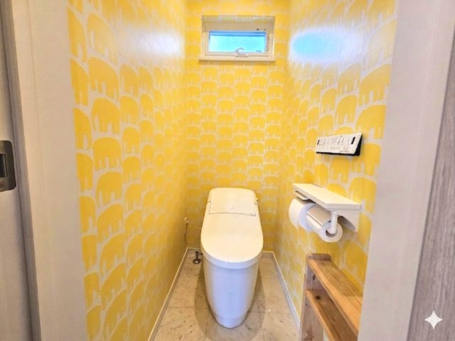 トイレは計2か所あるので、ファミリー世帯にもかなり好条件です♪